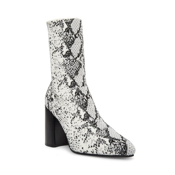 Steve Madden Snake Skin “Sock” Booties - Picture 2 of 4